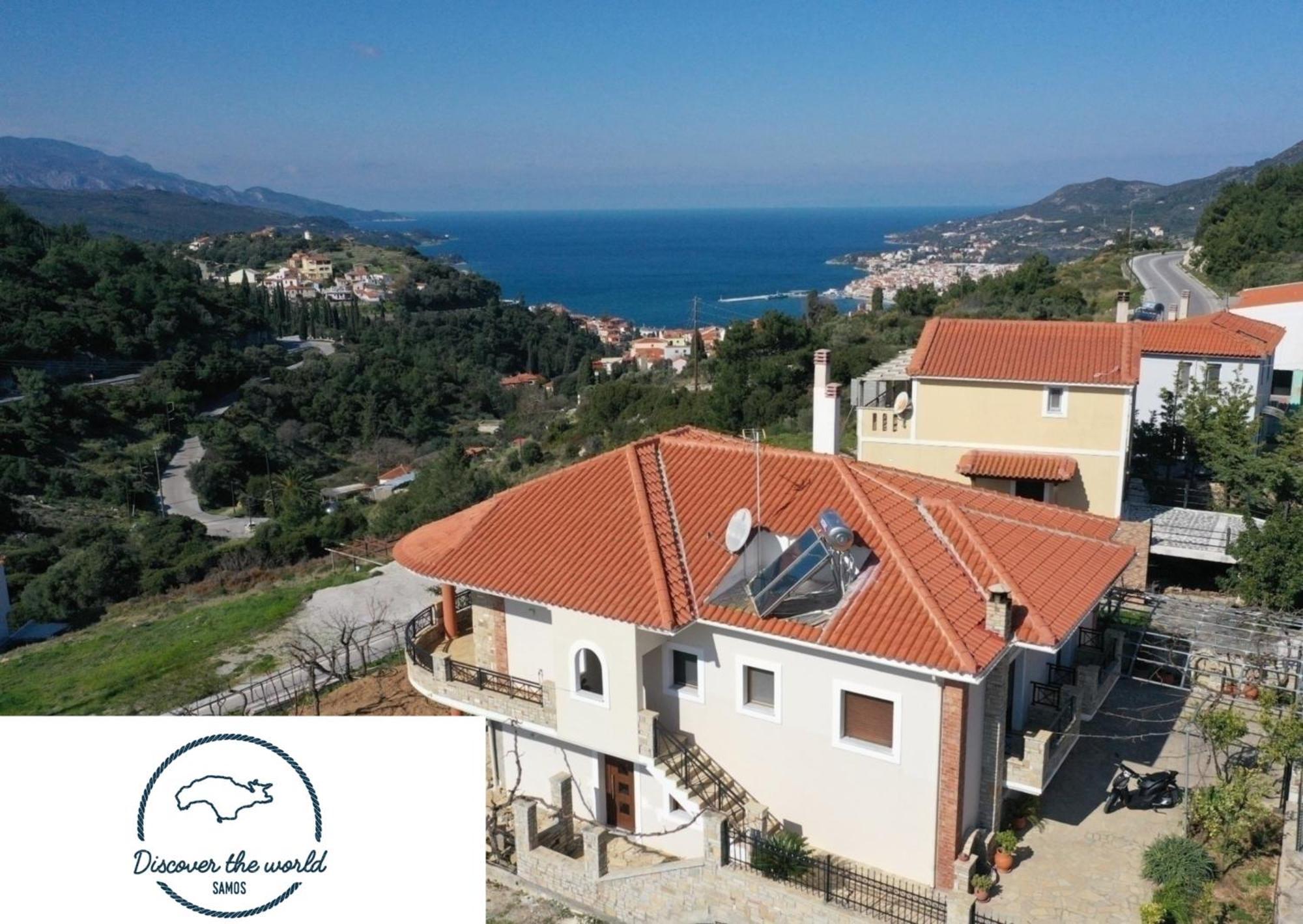 Villa Sunset Samos Town Exterior foto